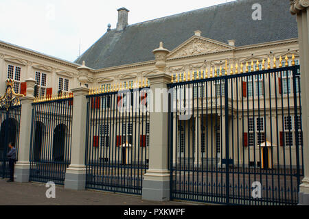 Le Palais royal 'Paleis Noordeinde" à La Haye (Den Haag) dans les Pays-Bas Banque D'Images