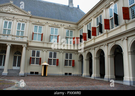 Le Palais royal 'Paleis Noordeinde" à La Haye (Den Haag) dans les Pays-Bas Banque D'Images