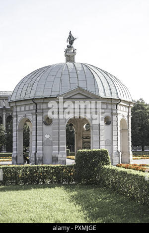 Architektur, Bauwerk, Bauwerke, Dianatempel, Gebaeude, Geschichte, Hofgarten, Landeshauptstadt, Oberbayern, Parc, Parkanlage, Parkanlagen, Reisen, Seh Banque D'Images