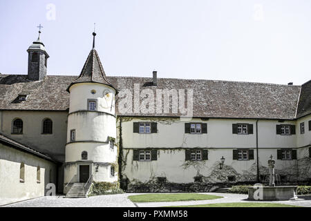 Deutschland, Bodensee, Europa, Bade-Wurtemberg, Sehenswuerdigkeit, Tourismus, Insel Reichenau, Muenster, Klosterkirche, St, Maria und Markus, Basi Banque D'Images