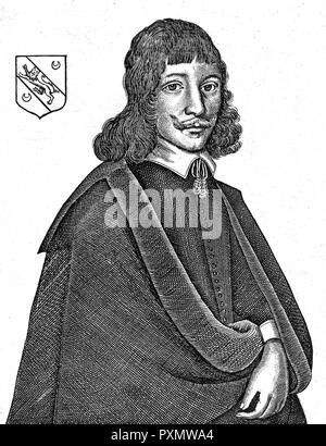 NICHOLAS CULPEPER (1616-1854), médecin et botaniste Englosh astrologue Banque D'Images