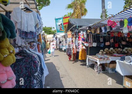 Marché de rue de Puerto Banus, Marbella, Espagne Banque D'Images