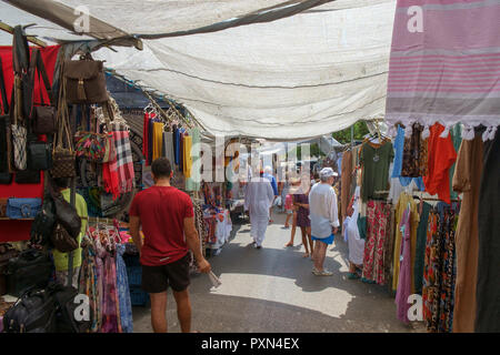 Marché de rue de Puerto Banus, Marbella, Espagne Banque D'Images