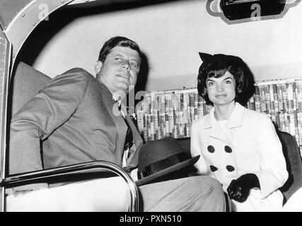 John Fitzgerald Kennedy, Jacqueline Kennedy Banque D'Images