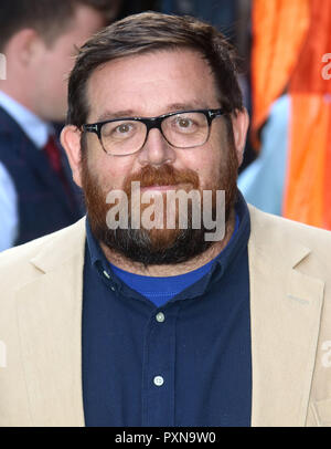 Aug 13, 2018 - Nick Frost assistant à la 'Festival' Première Mondiale, Cineworld Leicester Square à Londres, Royaume-Uni Banque D'Images