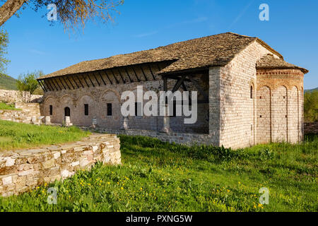 L'Albanie, Qark Korca, Kisha, Voskopoje e Shen Merise, Eglise St Mary Banque D'Images