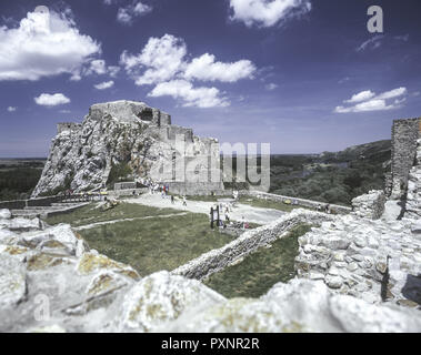 Château de Spis. Spissky Hrad Banque D'Images