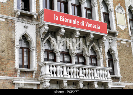 La Biennale de Venise, Italie Venedig die Banque D'Images
