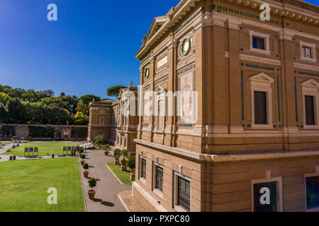 VATICAN - Le 25 septembre 2018 : création de musées du Vatican. Il est le plus grand complexe de musées du monde avec plus de 1 000 musées et galeries. Banque D'Images
