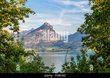 L'Autriche, l'état de Salzbourg, Salzbourg, Sankt-wolfgang au lac Wolfgangsee Banque D'Images