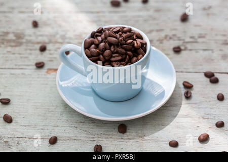 Espresso cup de café torréfié Banque D'Images