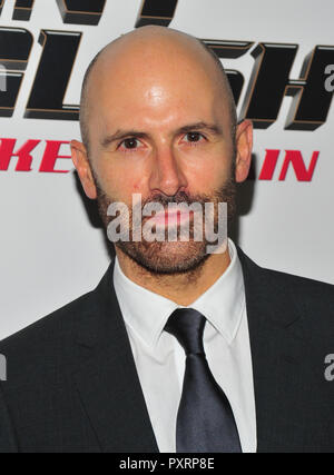 New York, USA. 23 octobre, 2018. David Kerr participe à 'Johnny English frappe à nouveau ' projection de film dans l'AMC Loews Lincoln Square le 23 octobre 2018 dans la ville de New York. Crédit : John Palmer/MediaPunch Crédit : Punch Media Inc/Alamy Live News Banque D'Images