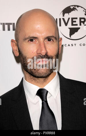 New York, USA. 23 octobre, 2018. Le réalisateur David Kerr fréquente l 'Johnny English frappe à nouveau' New York dépistage à l'AMC Lincoln Square Theatre le 23 octobre 2018 dans la ville de New York. Credit : Ron Adar/Alamy Live News Banque D'Images