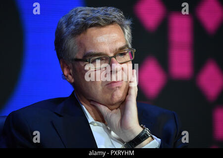 Stefan gagnants (Hubert Burda Media, National Digital Marketing Management), seule image, une seule image, portrait, portrait, portraits. Media Days à Munich le 24.10.2018. Dans le monde d'utilisation | Banque D'Images