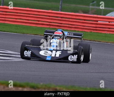 Mark Charteris, mars 742, Derek Bell trophée, la Formule Atlantique, Formule 2, Formule 5000, HSCC Silverstone, finale, Silverstone, octobre 2018, voitures, Cl Banque D'Images