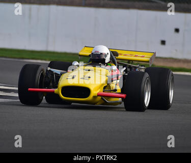 Adam Simmonds, Lola T142, Derek Bell trophée, la Formule Atlantique, Formule 2, Formule 5000, HSCC Silverstone, finale, Silverstone, octobre 2018, voitures, Cla Banque D'Images