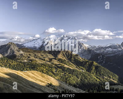 Sella, Dolomites Tyrol du Sud, Italie Col Banque D'Images