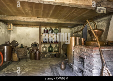Musée de la ferme et des sports d'hiver, Schliersee, Bavière Banque D'Images