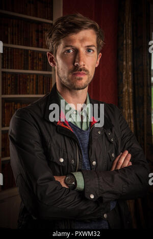 Gwilym Lee, acteur jouant le rôle de DS Charlie Nelson dans Banque D'Images