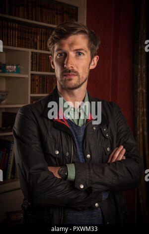 Gwilym Lee, acteur jouant le rôle de DS Charlie Nelson dans Banque D'Images