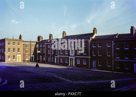 Paradise Square, Sheffield, en juin 1968 Banque D'Images