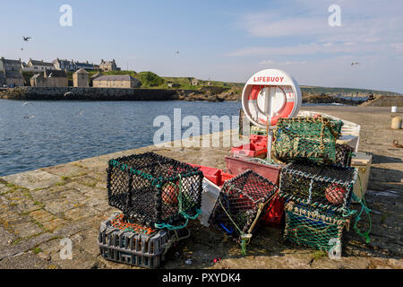 Port de Portsoy, Aberdeenshire Banque D'Images