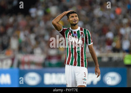 RJ - Rio de Janeiro - 10/24/2018 - South American Cup 2018 - Fluminense vs Nacional - URU - Gum player de Fluminense lors d'un match contre Nacional (URU) au stade de l'Engenhao 2018 Championnat coupe d'Amérique du Sud. Photo : Thiago Ribeiro / AGIF Banque D'Images