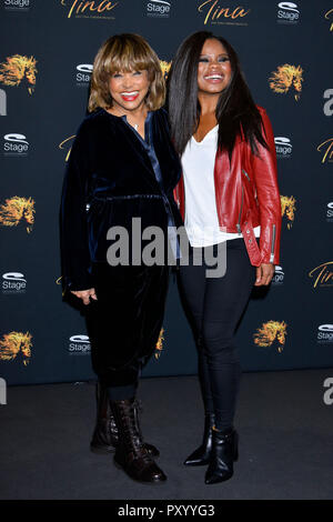 Tina Turner, Kristina actrice Amour Tina-The encore de Tina Turner à la PK et Fotocall pour elle la comédie musicale Tina Tina Turner - la comédie musicale, à l'Hamburg Reeperbahn en mars 2019 en Allemagne, à la Mojo Club Jazz Cafe le Mardi 23.10.2018 à Hambourg | conditions dans le monde entier Banque D'Images