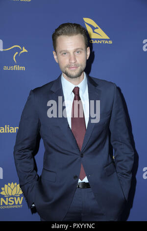 Los Angeles, Californie, USA. 24 octobre, 2018. Matt Levett. 7e édition du Gala des Prix du cinéma dans les Australiens s'est tenue au Studios Paramount. Crédit photo : PMA/AdMedia Crédit : PMA/AdMedia/ZUMA/Alamy Fil Live News Banque D'Images