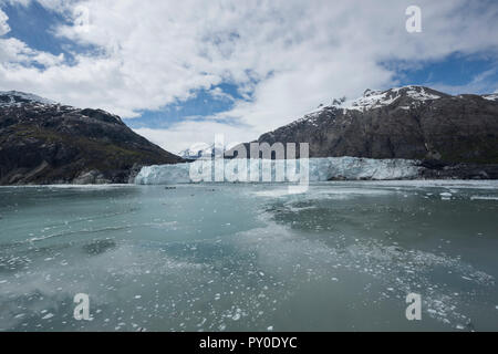 Margerie Glacier est un glacier de encore dans le parc national Glacier Bay, un désert maritime et l'UNESCO World Heritage Site. L'Alaska, USA. Banque D'Images