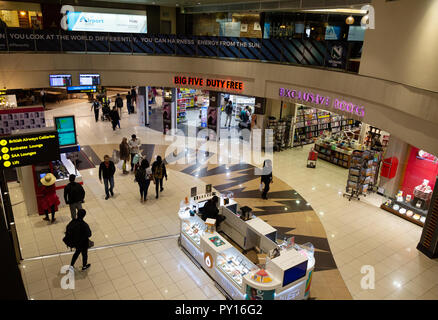 Départs, O.R.L'aéroport OR Tambo de Johannesburg, Afrique du Sud Banque D'Images