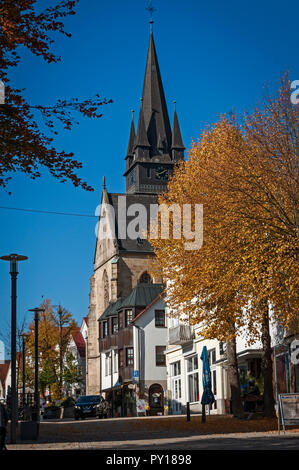 Église paroissiale, Bad Driburg, NRW, Allemagne. Banque D'Images