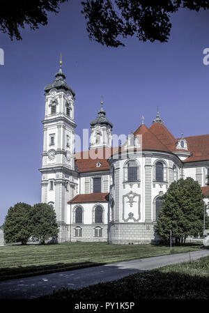 Klosterkirche, Ottobeuren, Allgaeu, Bayern, Deutschland Banque D'Images