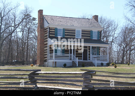 The Bell House, structure historique de 1835, au musée de la vallée de Luray, va, États-Unis Banque D'Images