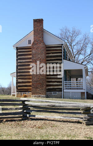 The Bell House, structure historique de 1835, au musée de la vallée de Luray, va, États-Unis Banque D'Images