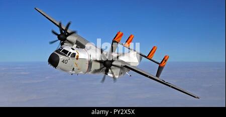 C-2A NP-2000 VRC-40 en vol 2009. Banque D'Images