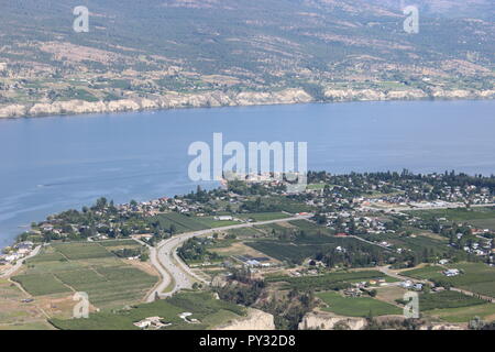 La tête du géant Randonnée dans Summerland, C.-B. Banque D'Images