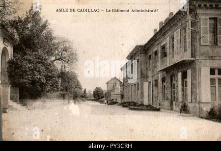 Cadillac-sur-Garonne - asile des aliénés 5. Banque D'Images