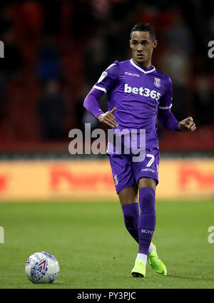 Stoke City's Tom Ince Banque D'Images