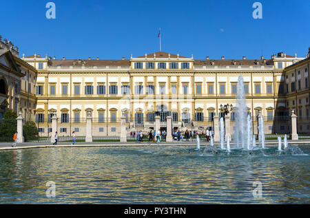 L'Italie, Lombardie, Monza, Villa reale Banque D'Images