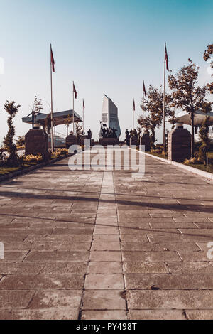 Tes-monument pour la mémoire de la guerre d'indépendance turque Banque D'Images