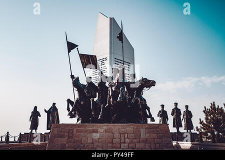 Tes-monument pour la mémoire de la guerre d'indépendance turque Banque D'Images