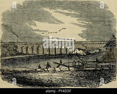 "Les routes et chemins de fer, les véhicules et les modes de déplacement, d'ancien et de moderne pays ; avec des comptes de ponts, tunnels, et des canaux, dans diverses parties du monde ..' (1839) Banque D'Images