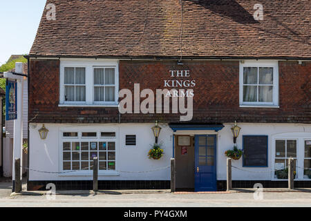 Kings Arms Pub, Easington, West Sussex, UK Banque D'Images