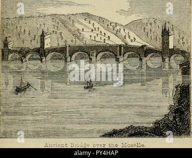 "Les routes et chemins de fer, les véhicules et les modes de déplacement, d'ancien et de moderne pays ; avec des comptes de ponts, tunnels, et des canaux, dans diverses parties du monde ..' (1839) Banque D'Images