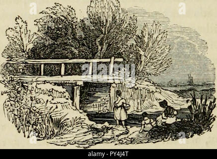 "Les routes et chemins de fer, les véhicules et les modes de déplacement, d'ancien et de moderne pays ; avec des comptes de ponts, tunnels, et des canaux, dans diverses parties du monde ..' (1839) Banque D'Images