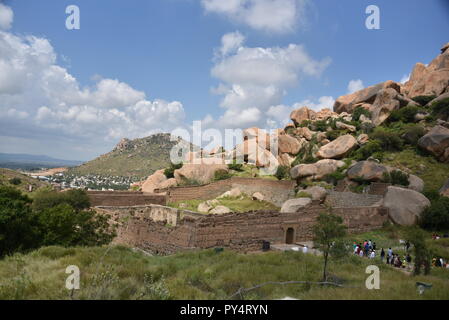 Fort Chitradurga, Karnataka, Inde Banque D'Images