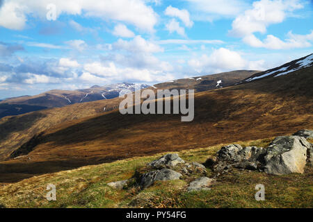 Nevis Range, Aonach Mor, Grampian Mountains, Lochaber, Ecosse Banque D'Images