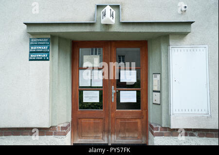 Wien, Gemeindebau der Zwischenkriegszeit, ehemaliges St.-Joseph, Familienasyl Ettenreichgasse 42-44, Franz Wiesmann Banque D'Images