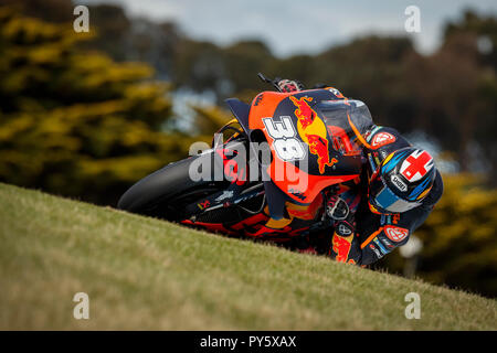 Melbourne, Australie. Vendredi, 26 octobre, 2018. Phillip Island, Australie. Essais libres 2. Bradley Smith. Red Bull KTM Factory Team MotoGP. 12e. Credit : Russell Hunter/Alamy Live News Banque D'Images